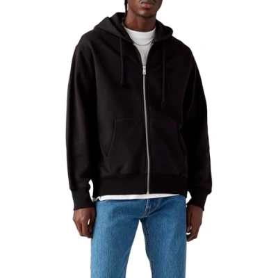 Imagen de Levi&#039;s Authentic Full Zip Sudadera, Black Agate Garment Dye F Agate, M para Hombre
