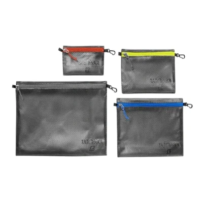 Imagen de Tatonka Juego de Funda con Cremallera Bolsa, Adultos Unisex, Negro, Set