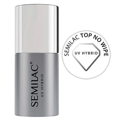 Imagen de Semilac Esmalte Semipermanente Capa Superior Top No Wipe 11 ml