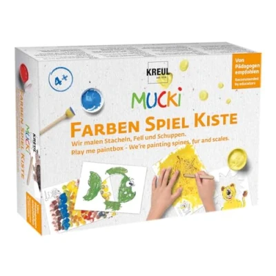 Imagen de KREUL Mucki 29102 colores Spielkiste Pintamos espinas, piel y escamas, multicolor , color/modelo surtido
