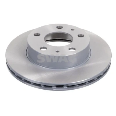 Imagen de SWAG 62 94 4909 Disco de freno Eje delantero 300 24 5 130 ventilación interna revestido