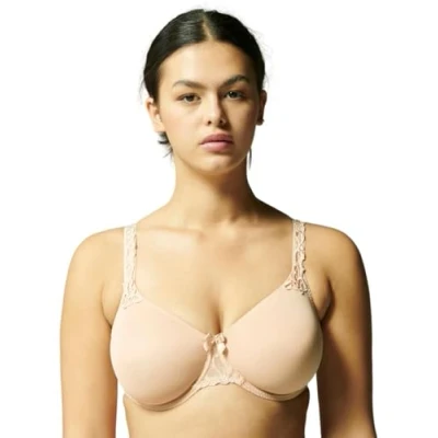 Imagen de Simone Perele Sujetador reductor Andora Bra para mujer, Peau Rose, 75D