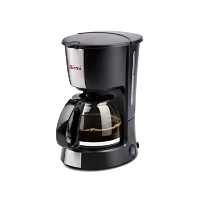 Imagen de Girmi MC25 Cafetera de Goteo, 6 tazas, Filtro reutilizable, Sistema Antigoteo, Capacidad 600cc, 550W, Negro