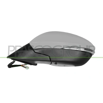 Imagen de Espejo retrovisor Prasco AA7107324 izquierda imprimado eléctrico calefactable, abatible eléctricamente, convexo ALFA ROMEO: Stelvio