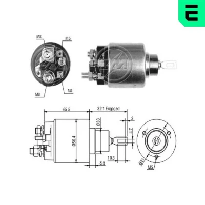 Imagen de ERA ZM771 Interruptor magnético, estárter