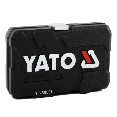 Imagen de YATO YT 38561 Juego de tubos 22 hexagonal Acero cromo vanadio, Cr Mo 3/8&quot;, 3/8 con función trinquete norauto, oscaro, mister auto