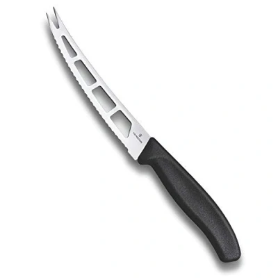 Imagen de Victorinox Swiss Classic Cuchillo para mantequilla con filo dentado, apto el lavavajillas y de color negro