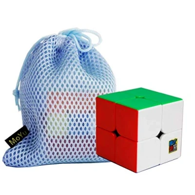 Imagen de OJIN MoYu MoFang JiaoShi Meilong M Cube 2x2 Cubing Classroom 2 2x2x2 Puzzle Suave Rompecabezas con una Bolsa de Cubo