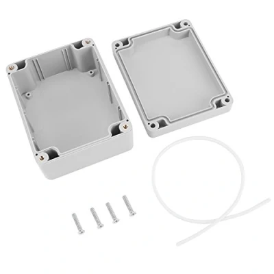 Imagen de Fafeicy Caja de conexiones, IP65 Resistente al agua ABS Proyecto eléctrico Caja, instrumentos(115 * 90 55mm)