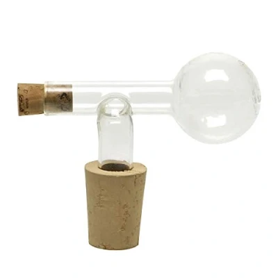 Imagen de Bottle Master 4000948014479 Look Dosificador de Cristal para Incendios Nobles (2,0 cl) = 20 ml. 0,5 0,7 L. Botellas, Vidrio Corcho Natural