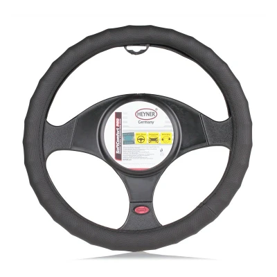 Imagen de HEYNER SoftComfort Pro 600000 Funda cubierta para el volante negro 37 39 PVC