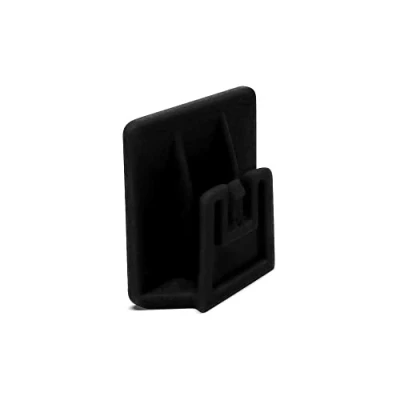 Imagen de 4R Quattroerre.it 1732B Clip para telepeaje, Sistema de fijación extraíble, 3 x cm, Negro
