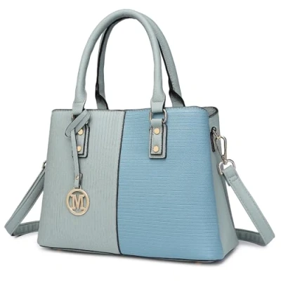 Imagen de Miss Lulu Bolso de Mano para Mujer Mediano, Bolsos Bandolera Elegantes PU Mujer, Hombro Cuero Artificial, con Correa Cruzada Desmontable y Asas Agarre.