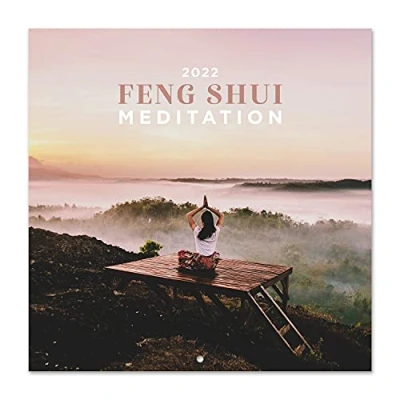 Imagen de Grupo Erik Calendario Feng Shui Meditation 2022 pared │ mensual Producto con licencia oficial