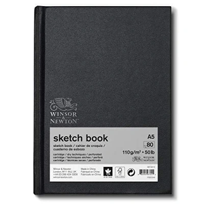 Imagen de Winsor &amp; Newton Cuaderno de esbozo, Blanco Natural, DIN A6