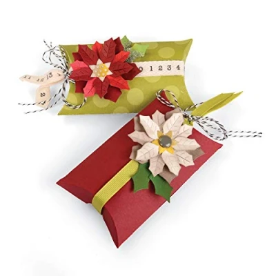 Imagen de Sizzix Thinlits Troqueles 7PK Caja de almohadas y flores Pascua