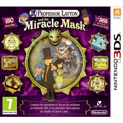 Imagen de Professor Layton and the Mask of Miracle (Nintendo 3DS) [Importación inglesa]