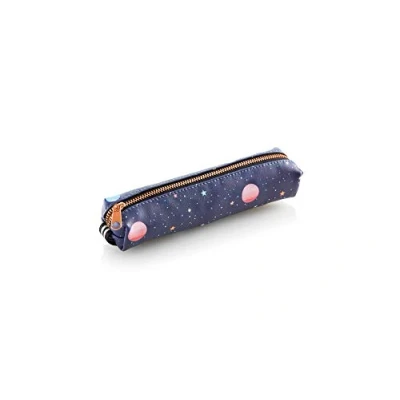 Imagen de Miquelrius Estuche Mini , Incluye Goma Elástica Cierre Cremallera Portatodo Tamaño 190 x 25 40 mm Diseño Planets