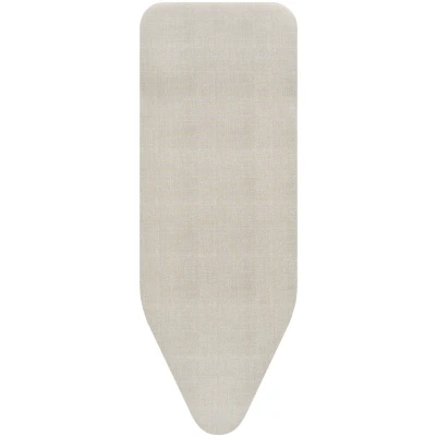 Imagen de Brabantia Funda para Tabla de Planchar C 124 x 45 cm, Color Gris Vaquero, Capa Superior 100% algodón con Acolchado Espuma 2 mm Tablas tamaño C, Duradera, Lavable y fácil