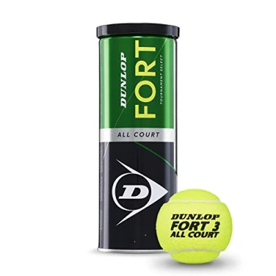Imagen de DUNLOP Fort All Court TS Pelotas Tenis, Unisex Adulto, Amarillo