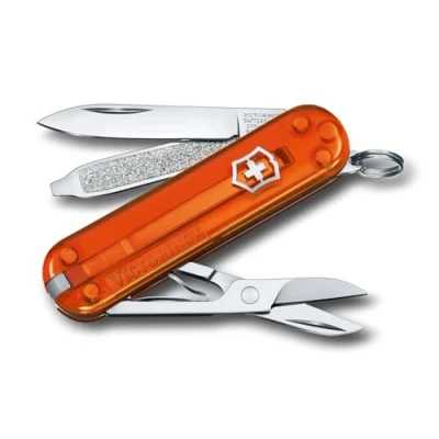 Imagen de Victorinox, Classic SD, Navaja Multiuso Suiza, Cuchillo bolsillo, Regalo, 7 Funciones, Hoja pequeña, Lima de uñas