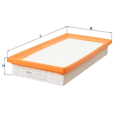 Imagen de MAHLE ORIGINAL LX 4529 Filtro de aire 42,3 151 268,3 Cartucho filtrante TOYOTA: C HR, Corolla XII Familiar, Berlina, LEXUS: UX
