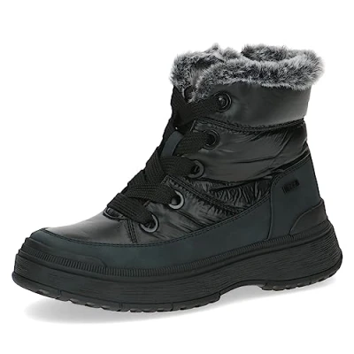 Imagen de CAPRICE 9 26213 41, Bota a la altura de pantorrilla para Mujer, Negro (Black Comb), 40.5 EU