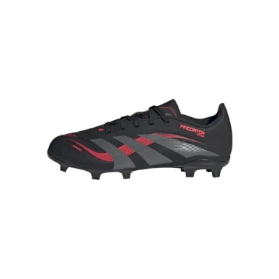 Imagen de adidas Performance Predator League Unisex Botas de fútbol con tacos para niños, Talla: 32, Core black/grey four/lucid red Zapatos