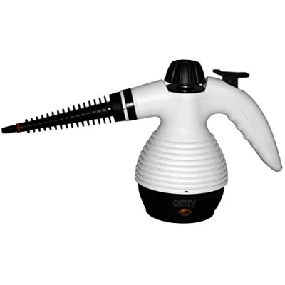 Imagen de Camry CR7021 Vaporeta Limpiador Vapor a Presión 3,5 Bar, Desinfección Portátil, 350ml, 10 Accesorios Limpieza Hogar Tapicería, Colchón, Sofás, Asientos Coche, Suelos, 1500W