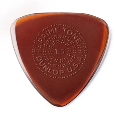 Imagen de JIM DUNLOP Púas Primetone Pequeño Triangulo grip 1,5 mm Saco de 12