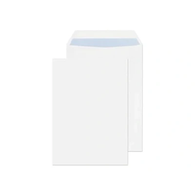 Imagen de Liderpapel Sobre Bolsa N.16 Blanco C5 162X229 Mm Tira De Silicona Caja 500 Unidades