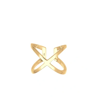 Imagen de Elli Cross Anillo goldcoloured, Mujer, Talla: 54, Gold coloured