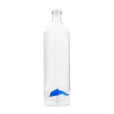 Imagen de Balvi Botella Atlantis Doplhin con Figura en Forma de delfín Azul el Interior Borosilicato