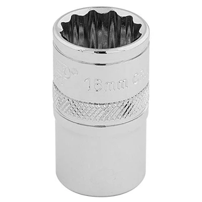 Imagen de Draper H MM/B Hi Torq 12 Punto Socket, azul, para muesca cuadrada de 1/2, 16 mm)