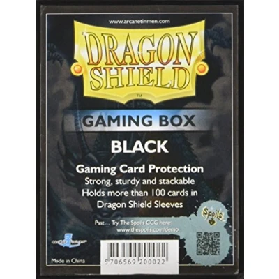 Imagen de Deck Acrílico Dragon Shield Negro