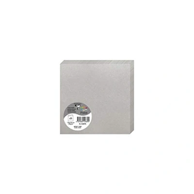 Imagen de Clairefontaine 12889 C Pollen Pack de 25 Sobres dípticas 13,5 X cm) plata