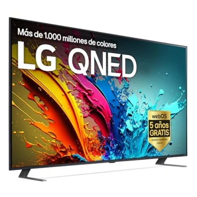 Imagen de LG 75QNED85T6C 75&quot;, 4K QNED, Smart TV, HDR10, WebOS24, Serie 85, Procesador Alta Potencia, Dolby Digital Plus, Gaming, Alexa/Google Assistant, Negro