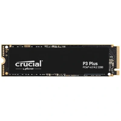 Imagen de Crucial P3 Plus SSD 1TB PCIe Gen4 NVMe M.2 Interno, Disco Duro SSD, Hasta 5.000 MB/s, Compatible con Ordenador Portátil y de Sobremesa CT1000P3PSSD801