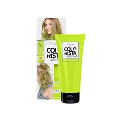 Imagen de L &#039;Oreal lavado colorista, color verde neón semipermanente pelo, 80 ml