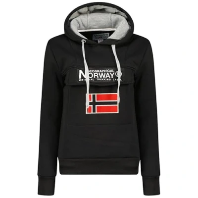 Imagen de Geo Norway Gadrien Jersey con capucha, Mujer, Talla: Large, Black
