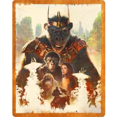 Imagen de The Kingdom Of Planet Apes 4K UHD Steelbook [Blu ray] [Region A &amp; B C]