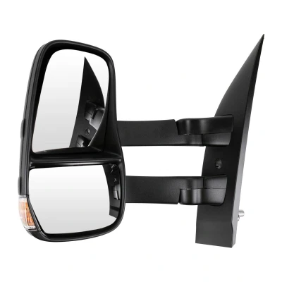 Imagen de espejo retrovisor Van Wezel 2817817 izquierda negro rugoso completo, convexo, para ajuste elect. espejo, calefactable, con sensor de temperatur