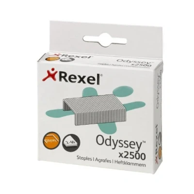 Imagen de REXEL 2100050 Caja 2500 grapas ODYSSEY galvanizadas