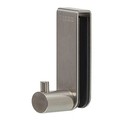 Imagen de Tiger Rhino Gancho de toalla para ducha 6 8 mm Acero inoxidable cepillado