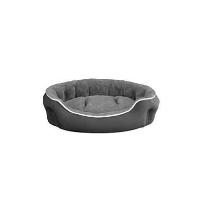 Imagen de Sogni e capricci Cama para mascotas&quot;coccole&quot; perros y gatos, gris, 59x53x18cm
