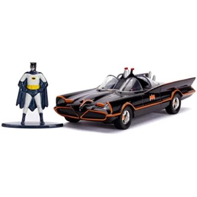 Imagen de Jada JA31703 1:32 1966 Batmóvil con Figura fundida