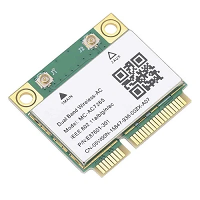 Imagen de Tarjeta MC AC7265 Mini PCI E 802.11a/b/g/n/AC Gigabit Dual Band Bluetooth 4.2 de Red inalámbrica 1200M 2.4/5G Media Altura para win7/win 8/Win 10