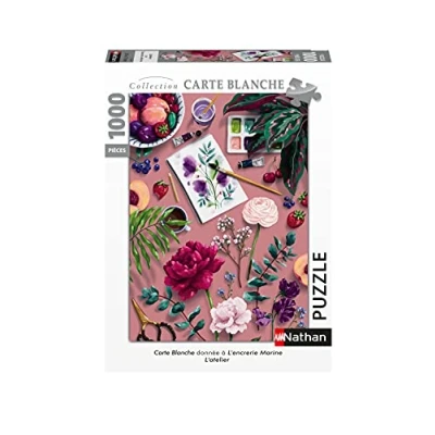 Imagen de Nathan Puzzle 1000 pièces Carte Blanche EncMarine Puzle Adulto, Color (Jeux Ravensburger 4005556872480)
