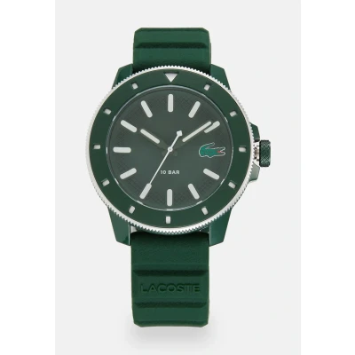 Imagen de Lacoste Reloj con Movimiento de Cuarzo Tres Manecillas para Hombre Colección Lacoste.12.12 Scuba Correa Silicona Verde 2011414