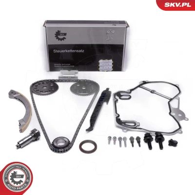 Imagen de ESEN SKV 21SKV261 Juego de Cadena distribución con juntas rueda dentada Símplex, pasadores OPEL: Astra G Coupé, Berlina